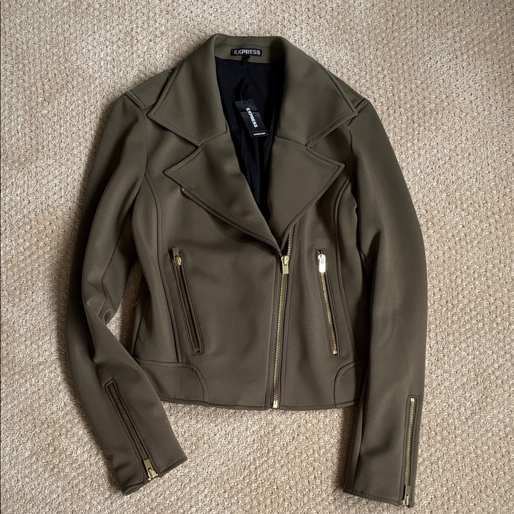 NWT Express Green Jacket